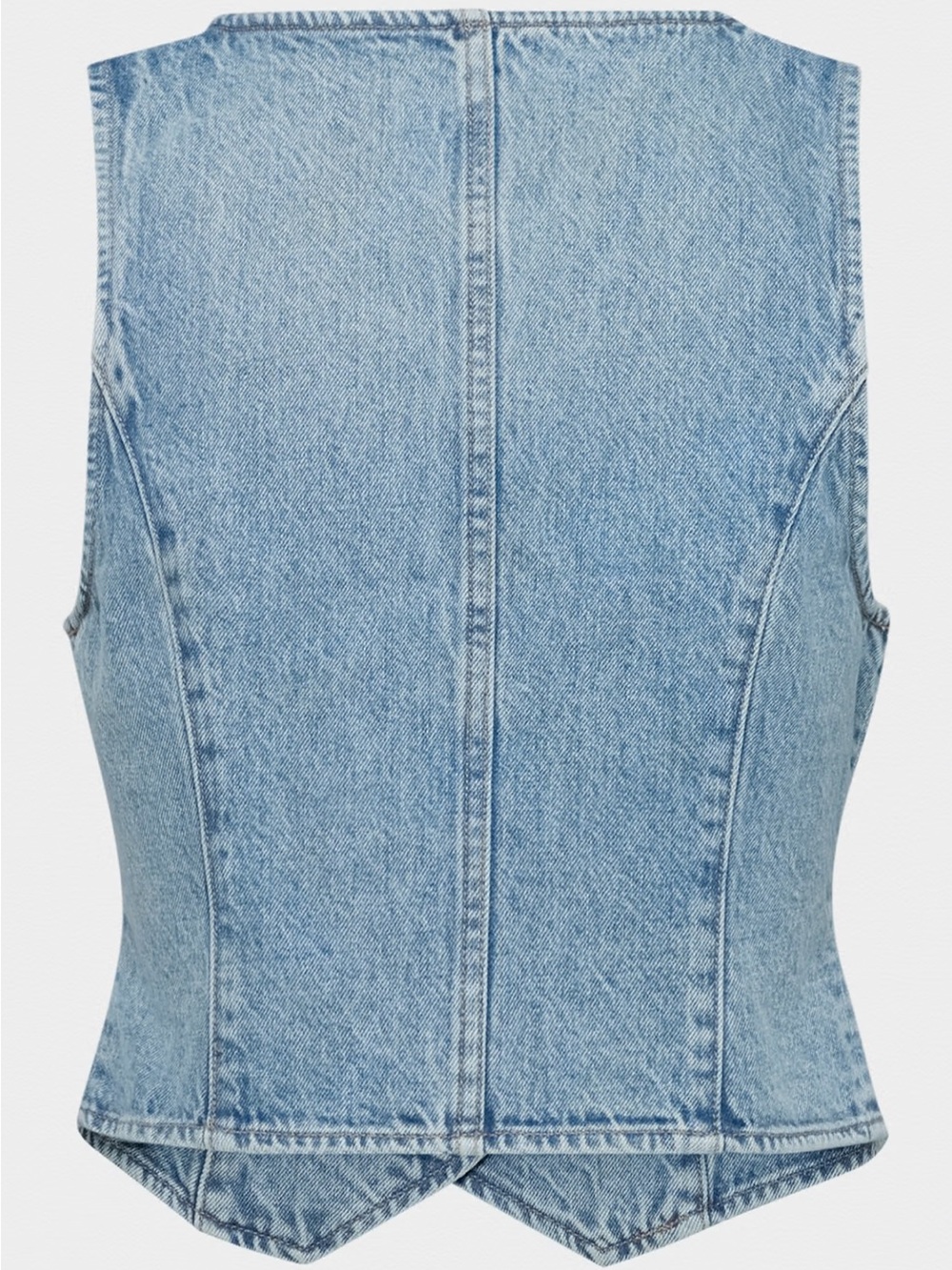 Aritzia - Denim Forum - The 90s Mia Denim Vest - Size Large - Picture 6 of 9